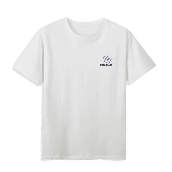 White Grizzl-E T-shirt